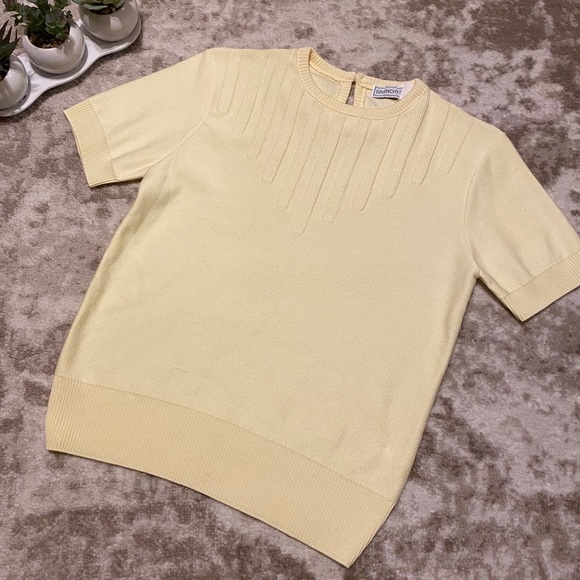 Givenchy Tops - Vintage Givenchy Sport Short Sleeve Knit Top Small
